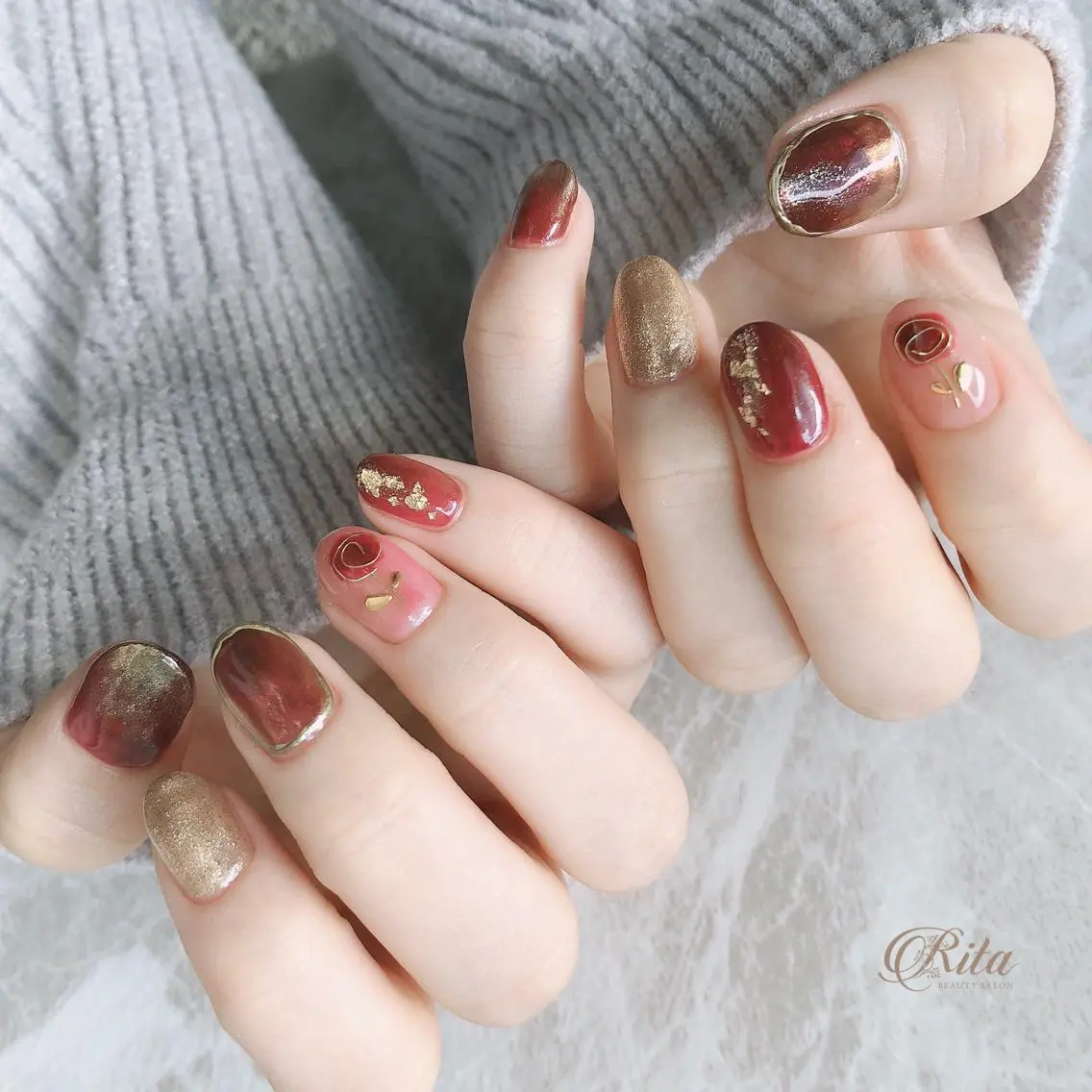 ネイル salon de fika【中崎町】のネイルデザイン