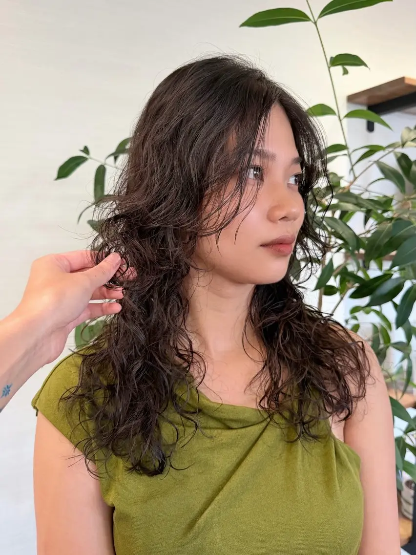 パーマ 縮毛矯正 パーマ パーマ練習中 Ryukaのヘアスタイル