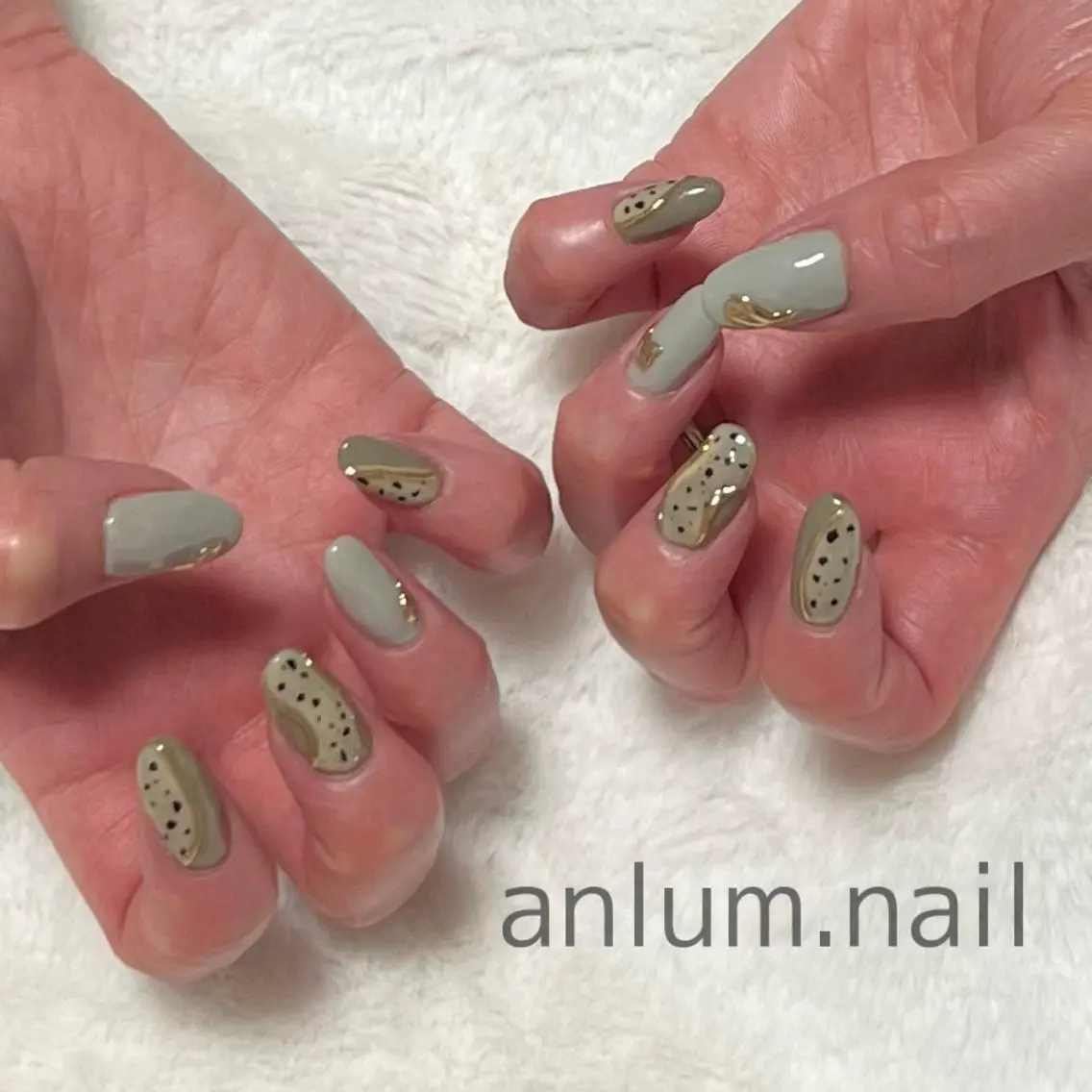 ネイル ハンドネイル anlum.nail shuriのネイルデザイン