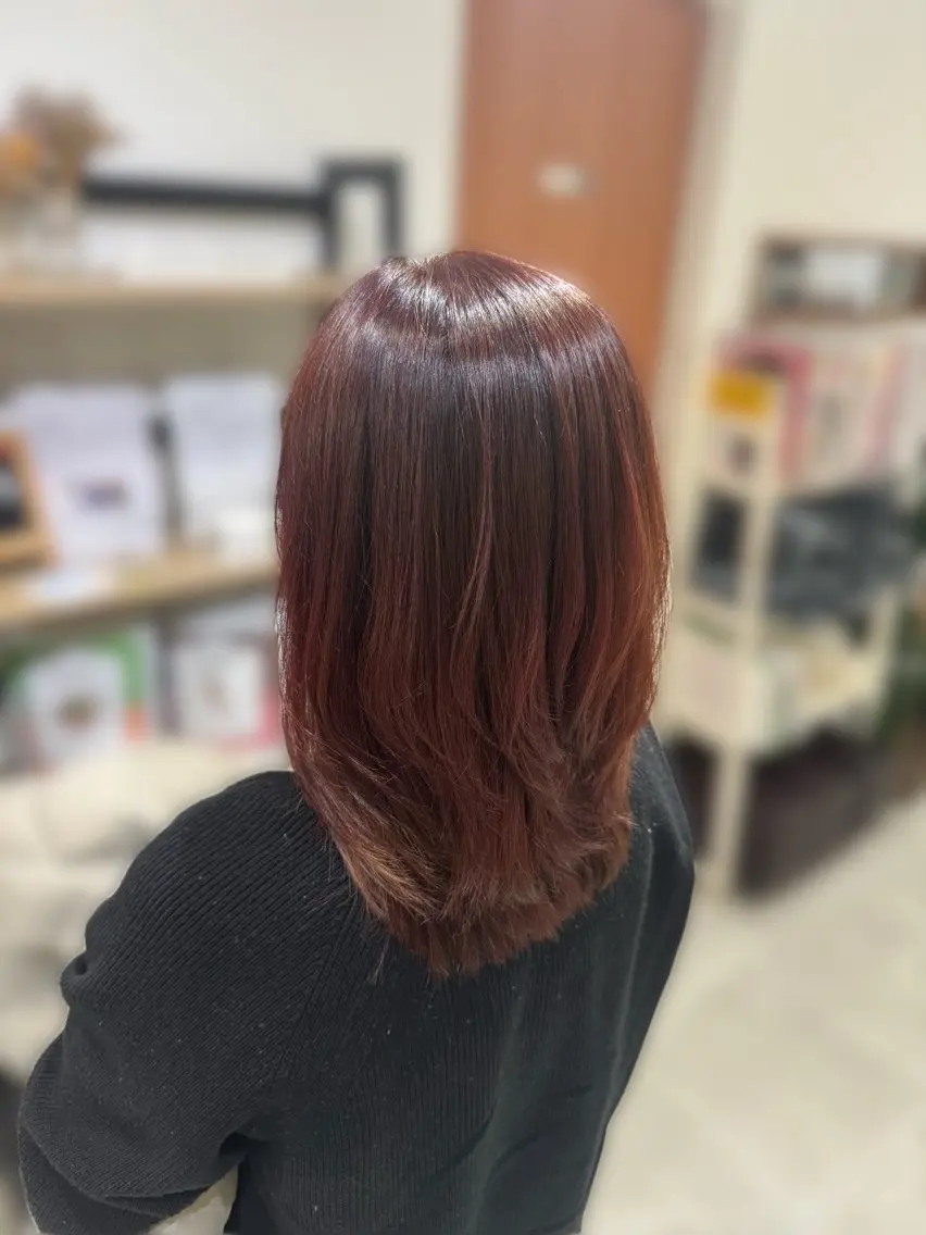 ♡カット&ワンカラー　《平日》　16:30、19:30~　《土日祝》　19:30~以外のお時間はキャンセルさせて頂きますの写真