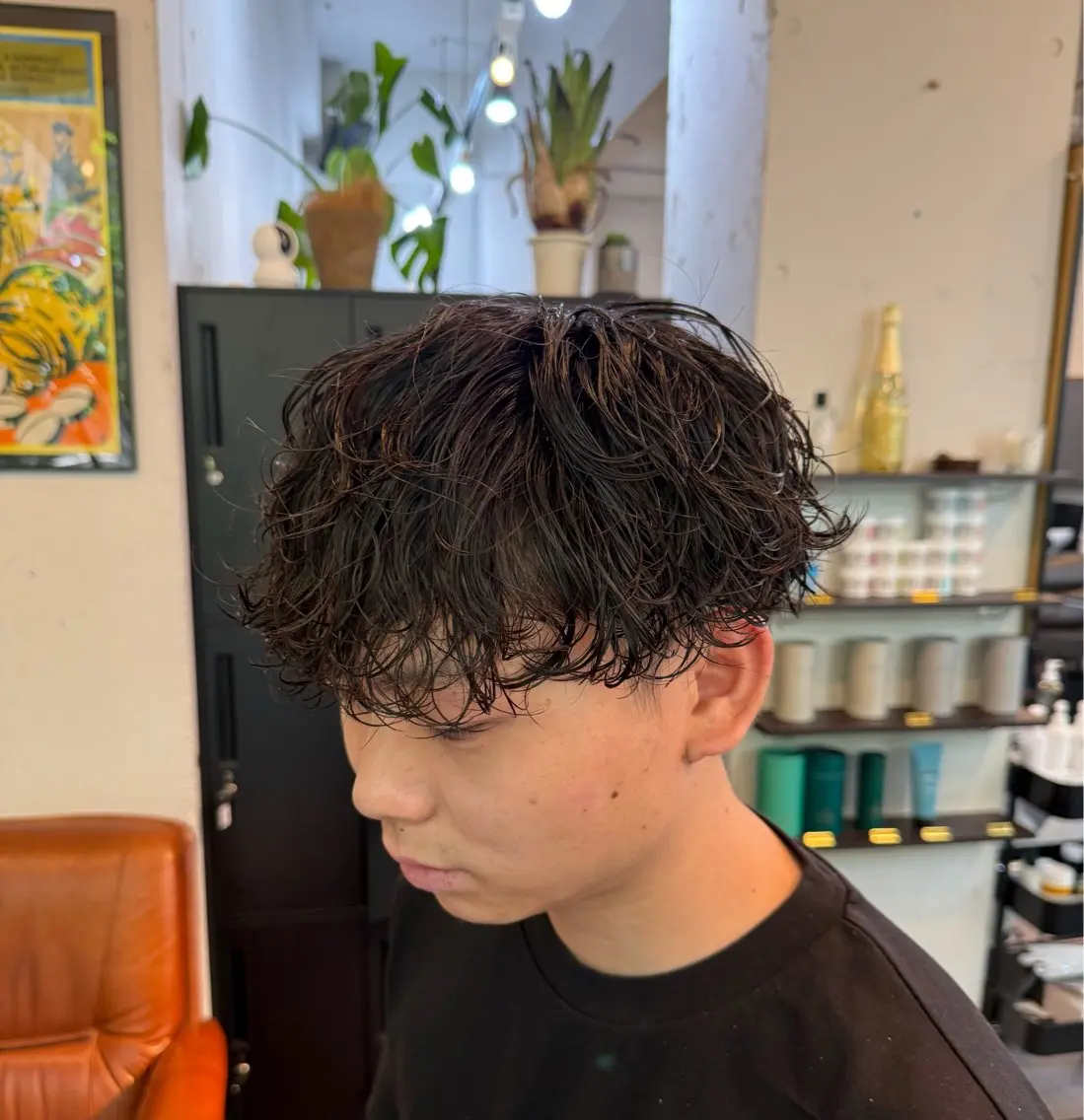 ショート パーマ メンズ カット パーマ HARBOR ゆづきのヘアスタイル