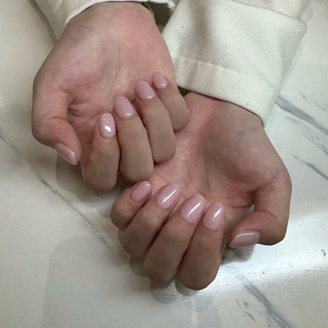 ネイル ワンカラーネイル 川口 眞子のネイルデザイン