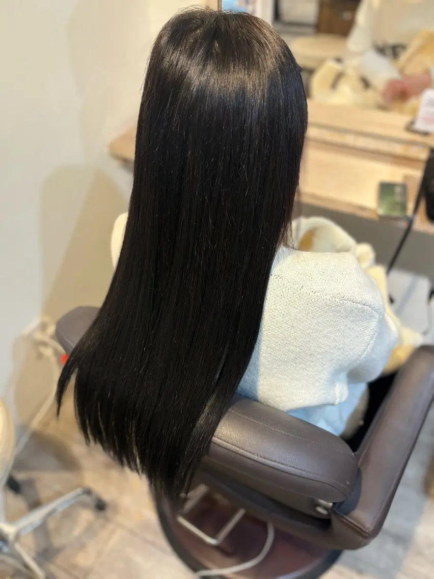 ロング エクステ LARME あんじゅのヘアスタイル