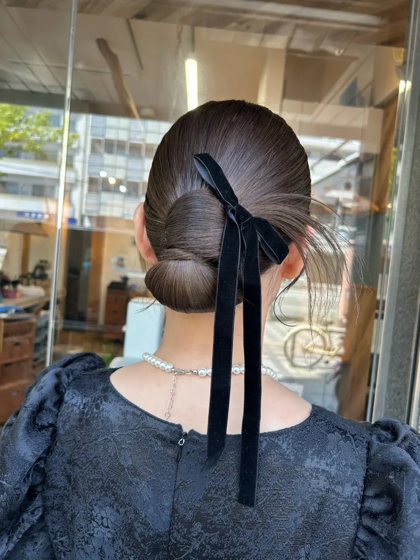 ロング ヘアアレンジ ヘアセット IMARI /のヘアスタイル