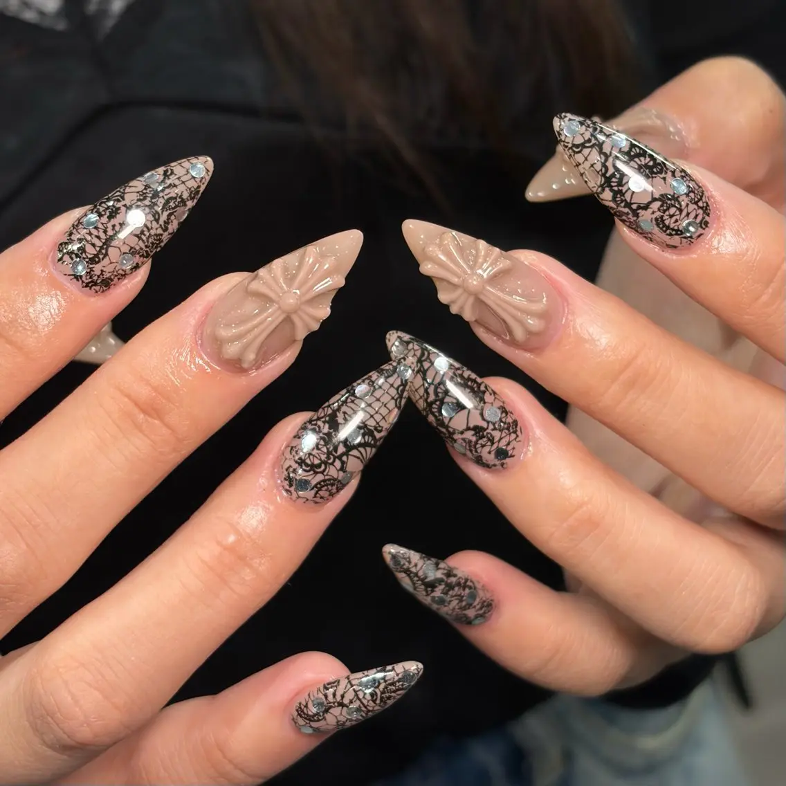 ネイル アートネイル ハンドネイル Cleo名古屋駅店 🖤Renaのネイルデザイン