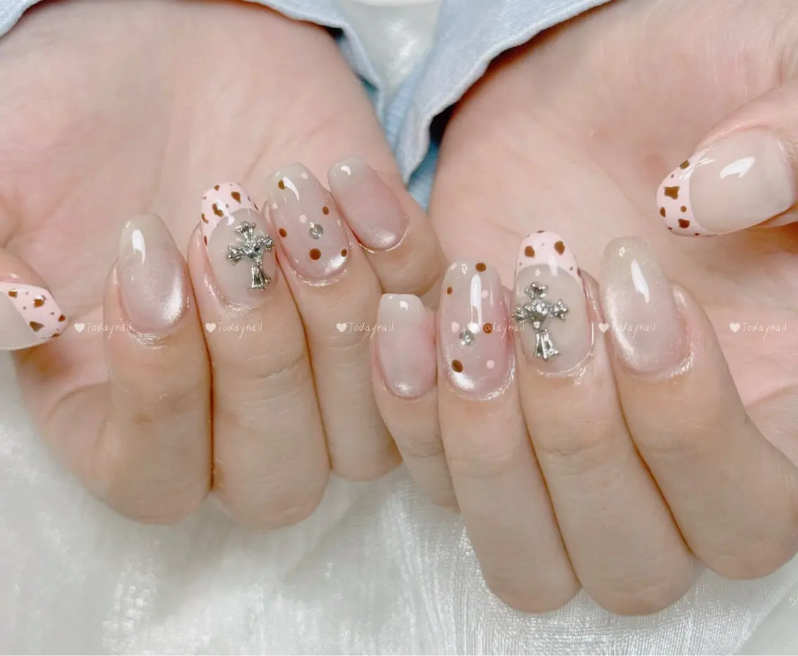 ネイル ハンドネイル 🎀Today nail💅のネイルデザイン