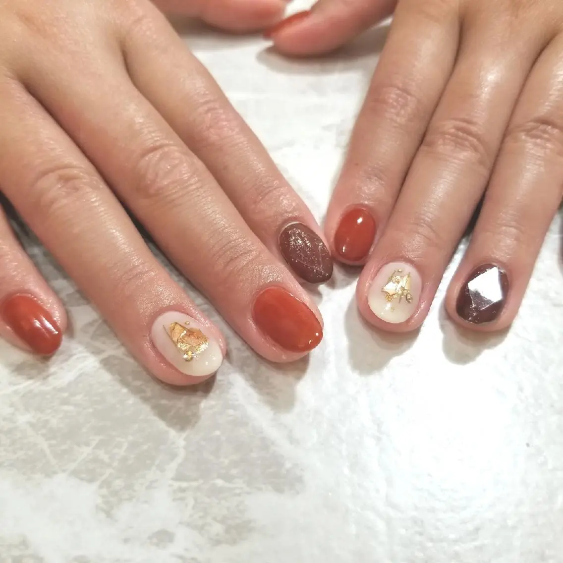 ネイル ハンドネイル nijiiro🌈 サトウのネイルデザイン