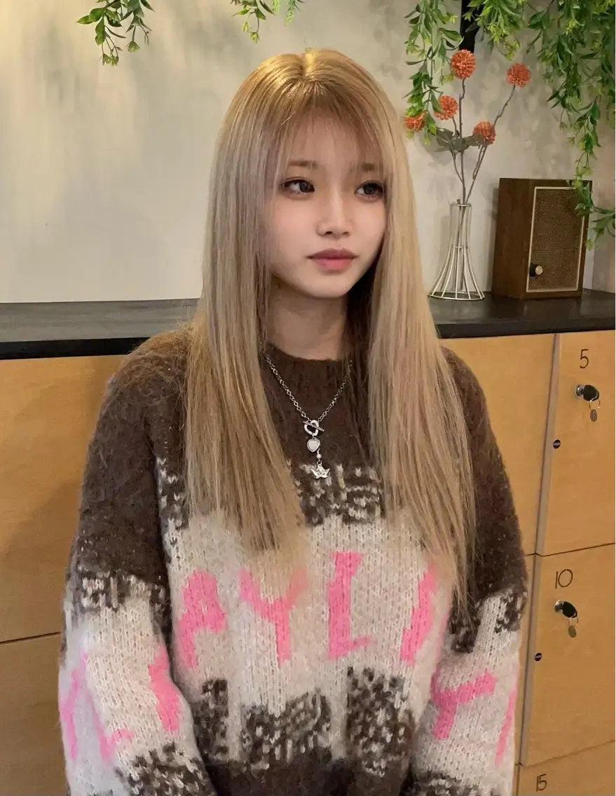 ロング カラー ベージュカラー ホワイトベージュ モテるブラウンカラー の達人Tomoyaのヘアスタイル