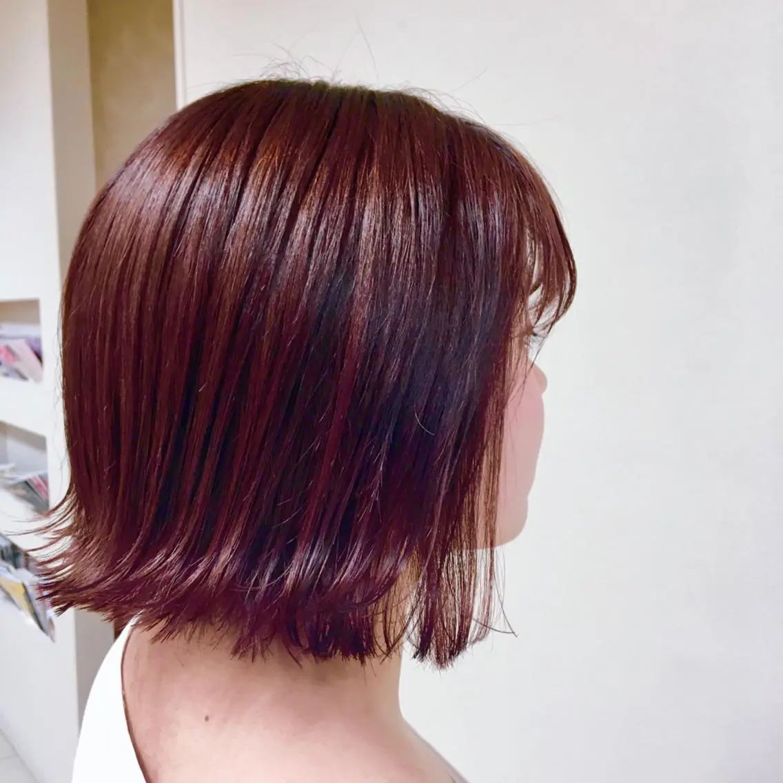 ショート カラー ヘアアレンジ ヘアカラー トリートメント 【Sweep】おじま のぞみのヘアスタイル