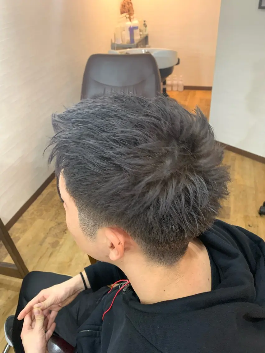 カラー メンズ ALBERO daikiのヘアスタイル