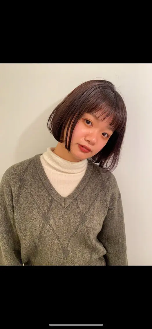 ショート カラー ベージュカラー ボブ Manaka🟤 今泉　Musiiikのヘアスタイル