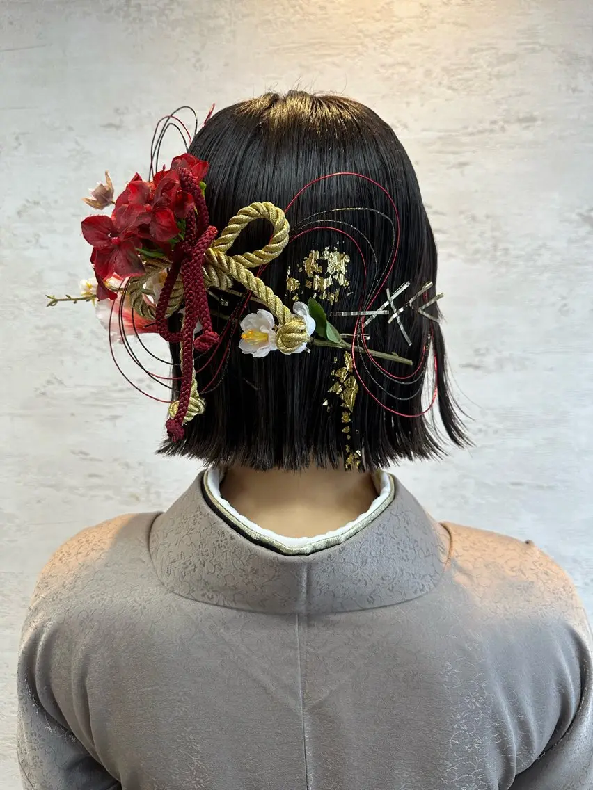 ミディアム ヘアアレンジ 🎀ヘアセット/艶髪 /はやしほのか🎀のヘアスタイル