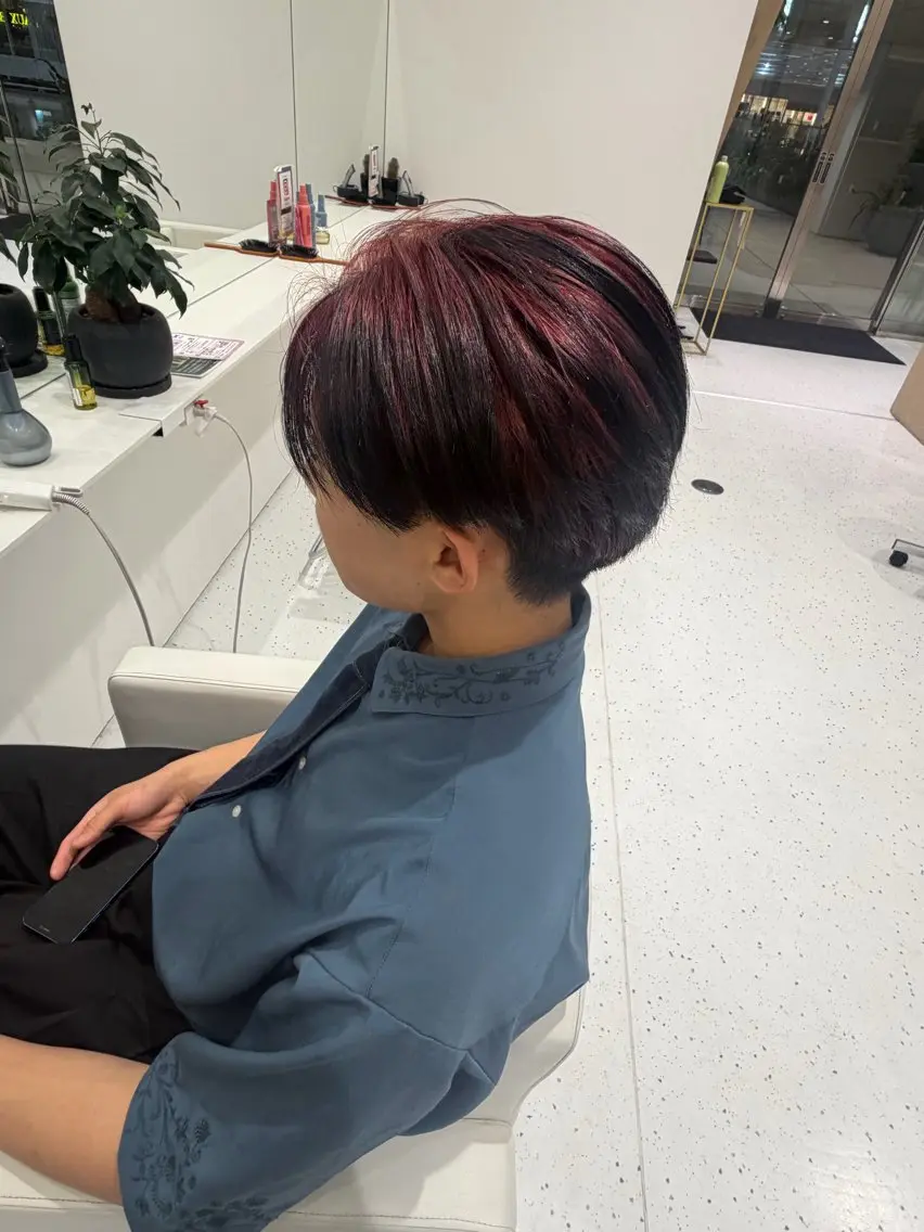メンズ はらだ あゆのヘアスタイル
