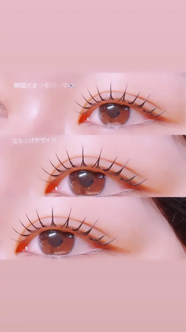 マツエク・マツパ 韓国風マツエク 一重×まつ毛パーマ ロニセラ アイラッシュのマツエク・マツパデザイン