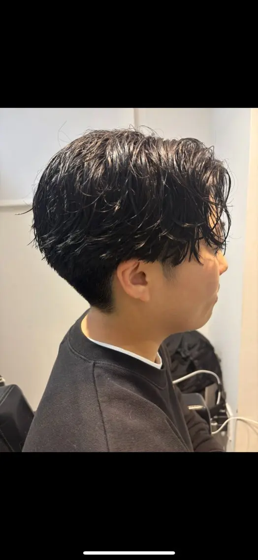 ミニモ限定🌕men'scut+perma🫐の写真