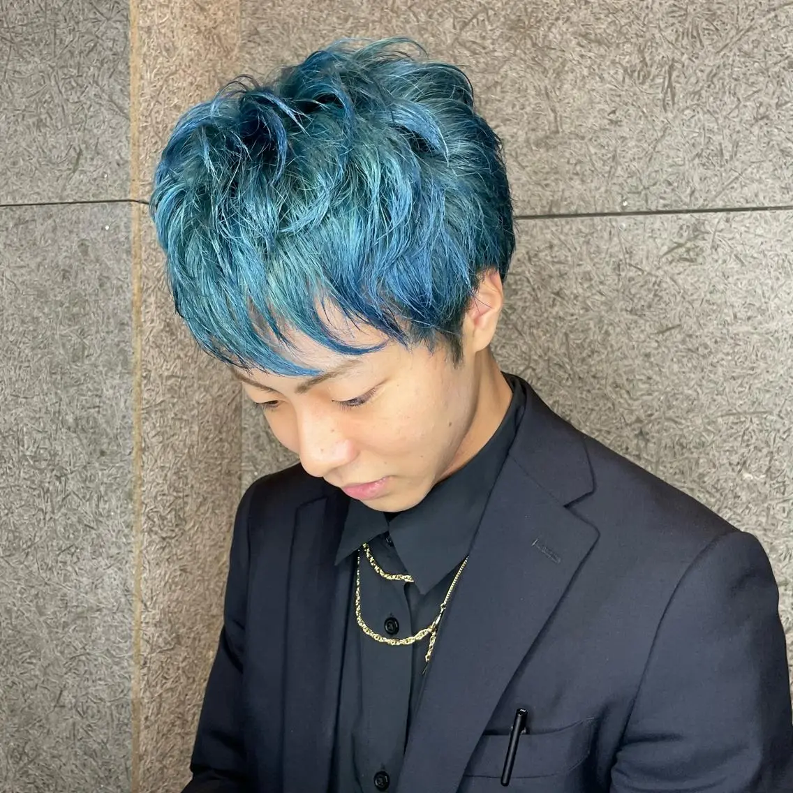 カラー メンズ ヘアカラー トリートメント 🔥メンズショート 職人🔥大澤龍也のヘアスタイル