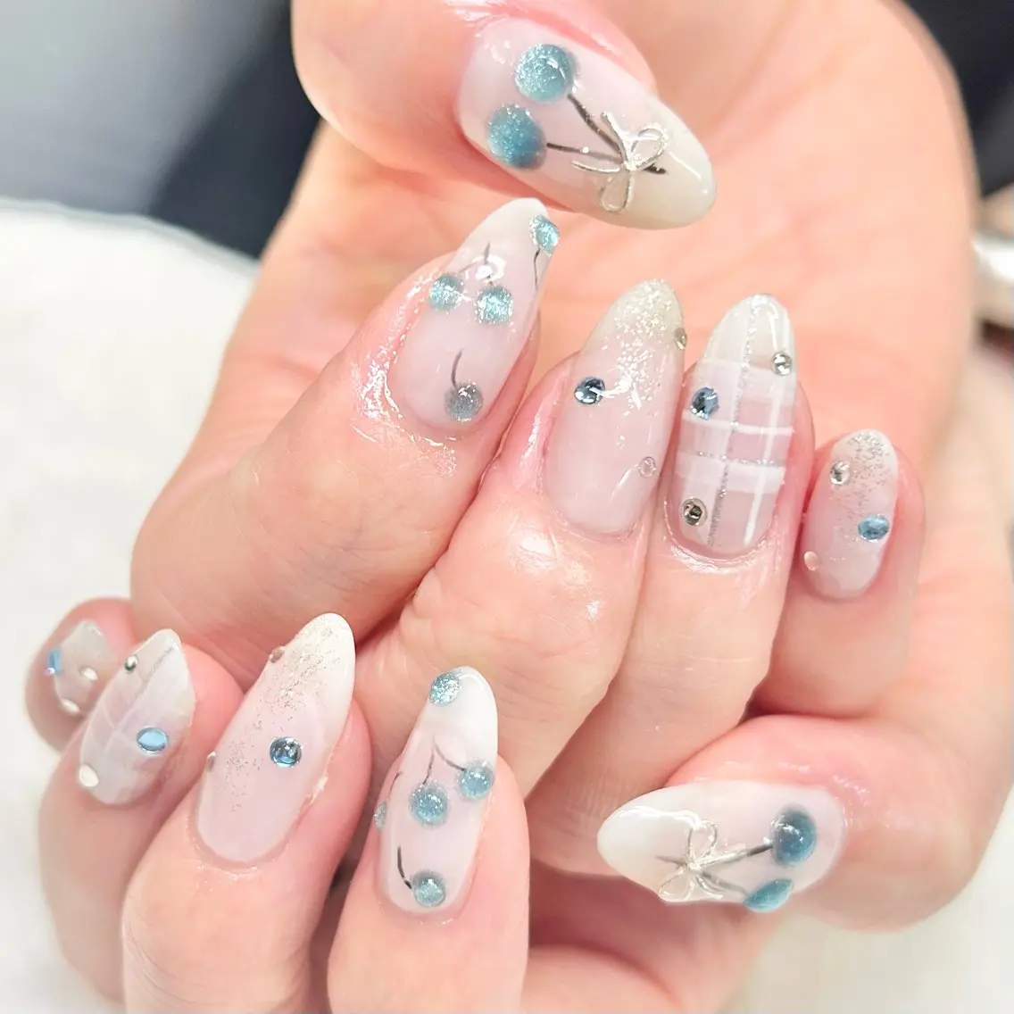 ネイル 持ち込み Cherry's club🍒ゆかのネイルデザイン