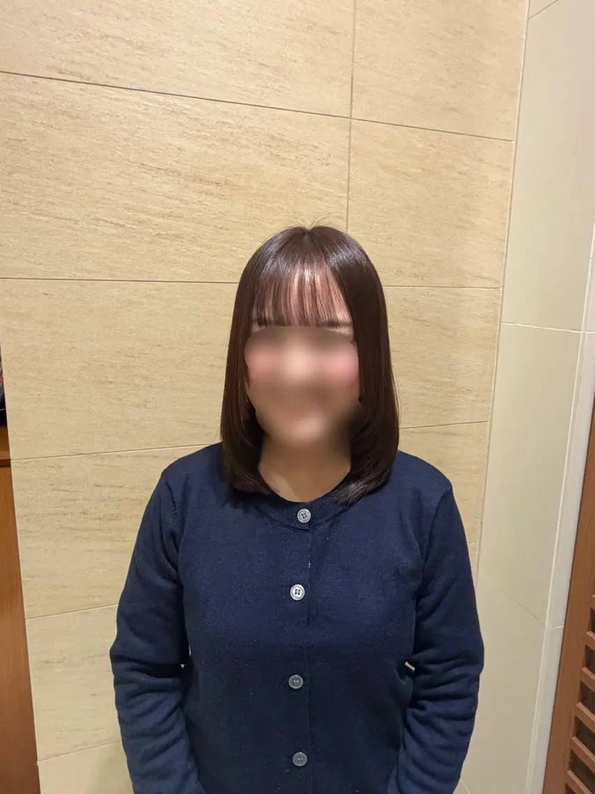 ミディアム カラー カット ヘアカラー 森 花里奈のヘアスタイル