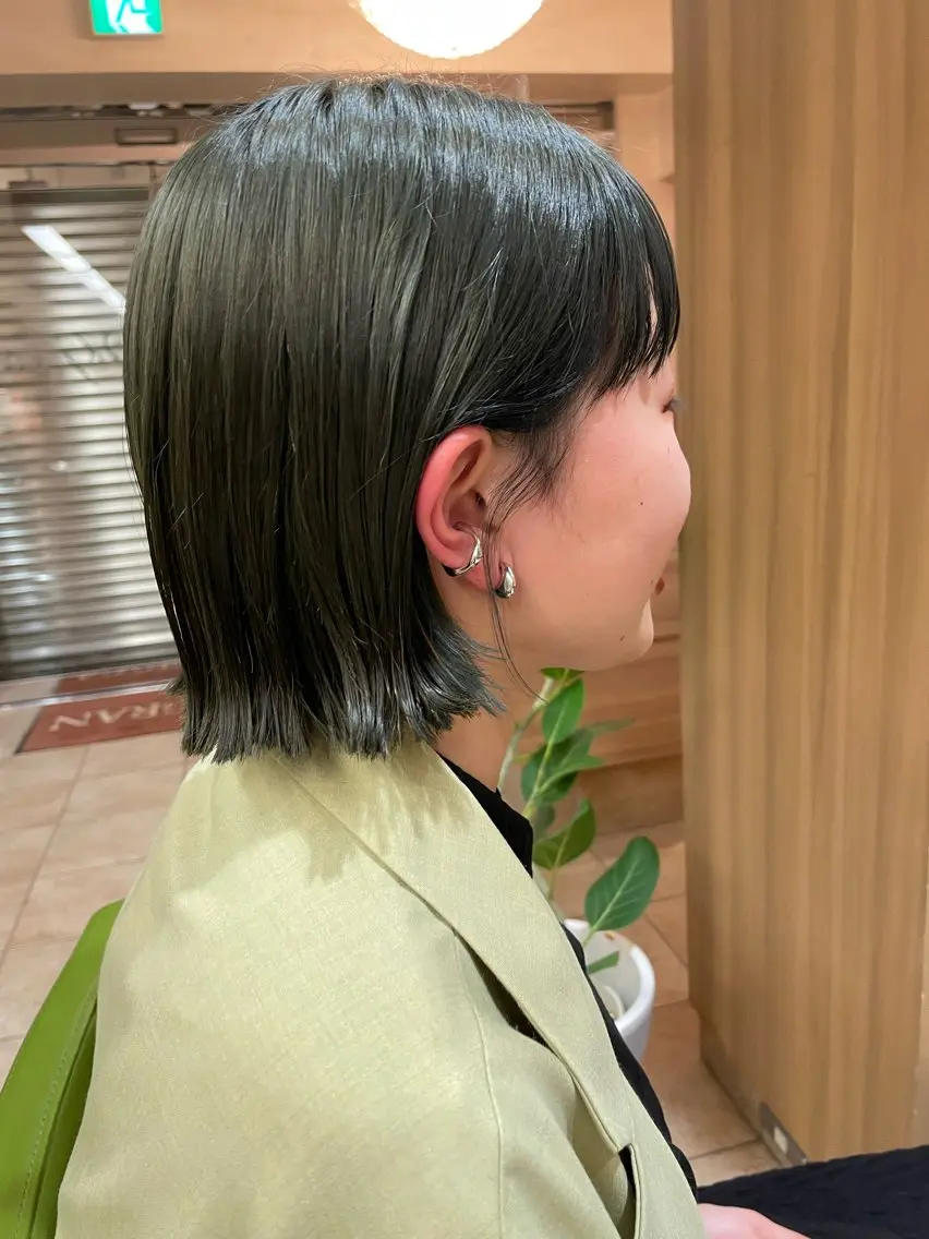 ショート 銀座ボブカラーパーマ misakiのヘアスタイル