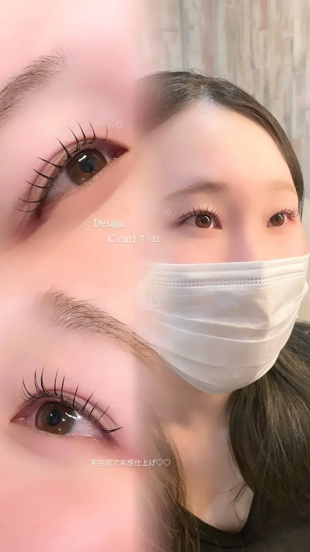 マツエク・マツパ Louvre Eye list/FUKAのマツエク・マツパデザイン