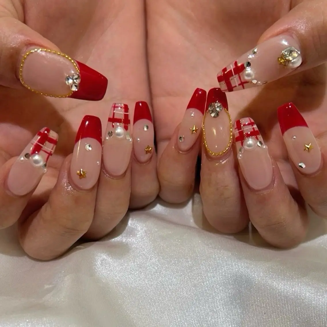ネイル 長さ出し ハロウィン マグネットネイル ミラーネイル ネイルチップ Lee Nails チップ長さだし専門店のネイルデザイン