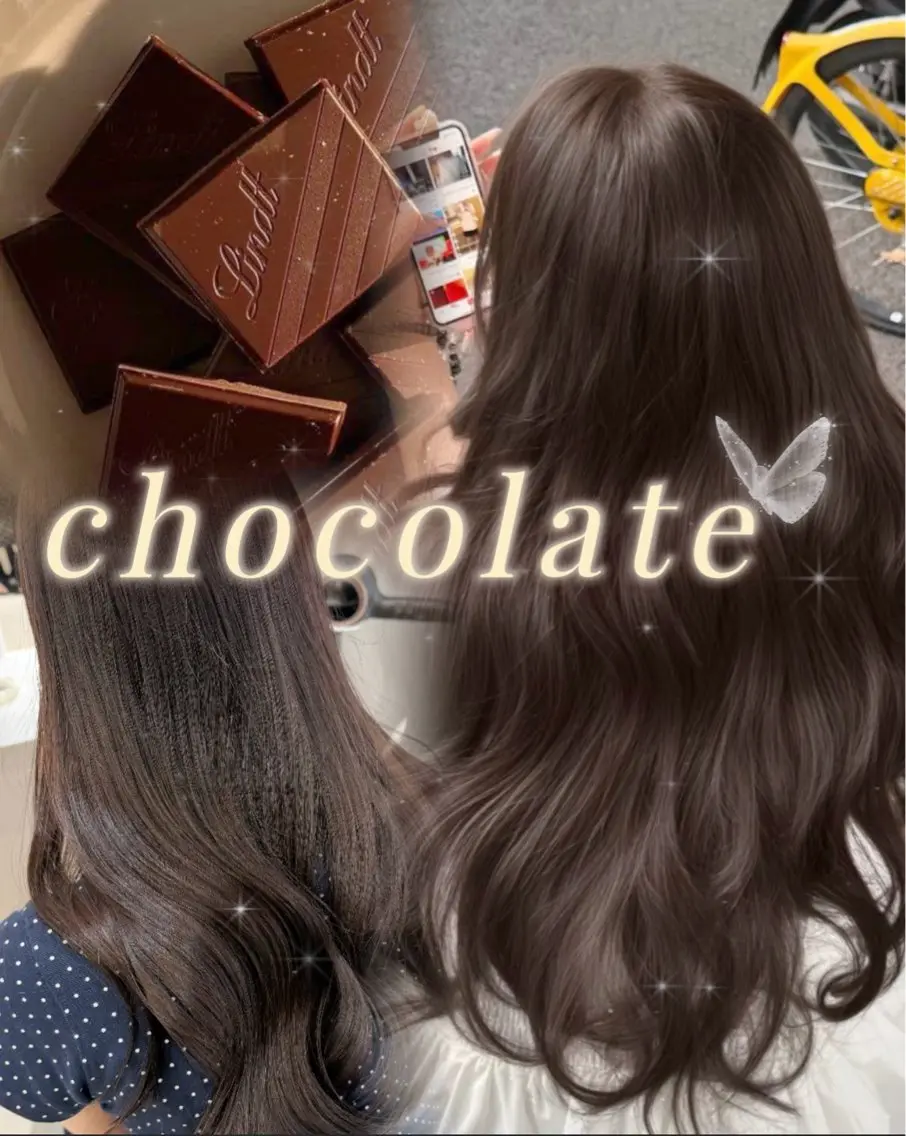 ロング カラー ケアカラー 透明感カラー ダブルカラー 髪質改善 トリートメント カット ヘアカラー トリートメント Zina千葉2nd 💫moneのヘアスタイル