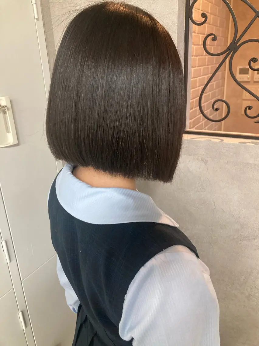 [💚内側のクセ/全体の広がりが気になる方💚]美髪矯正＋3stepトリートメント(縮毛矯正)の写真