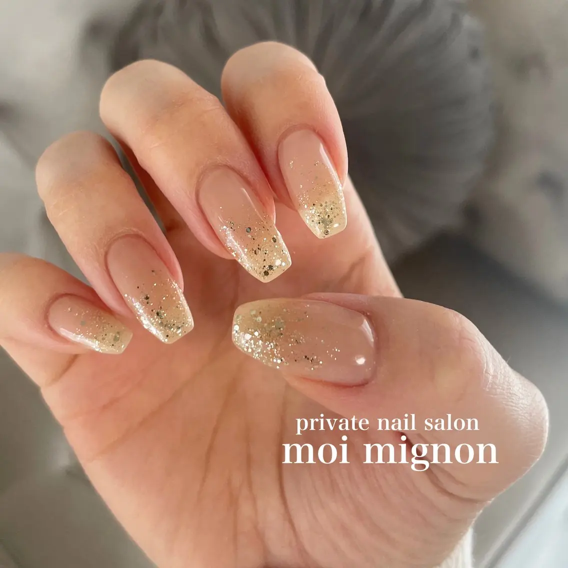 ネイル ラメ(グリッター) ハンドネイル nailist Aki♡のネイルデザイン