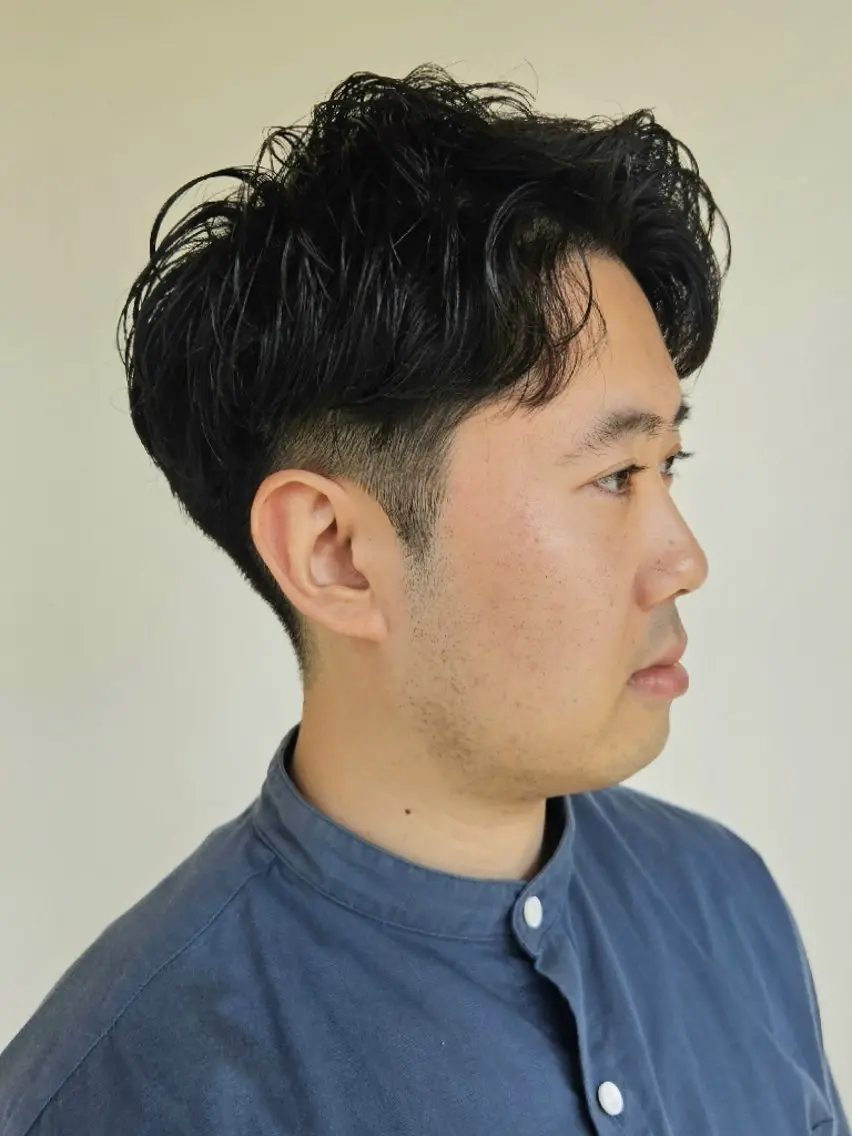 メンズ カット 馬野郁土 Uhair 本山店のヘアスタイル