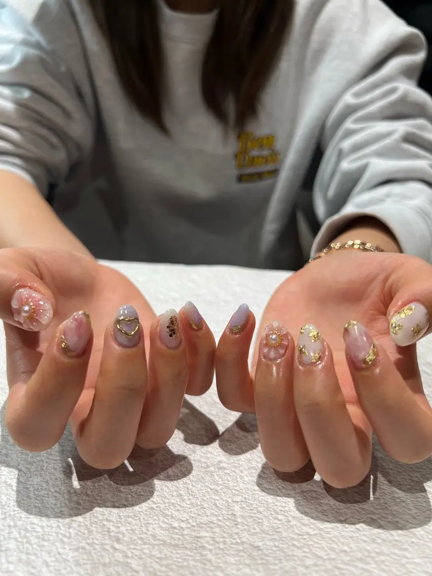 ネイル ハンドネイル OAKたまプラ MiKiのネイルデザイン