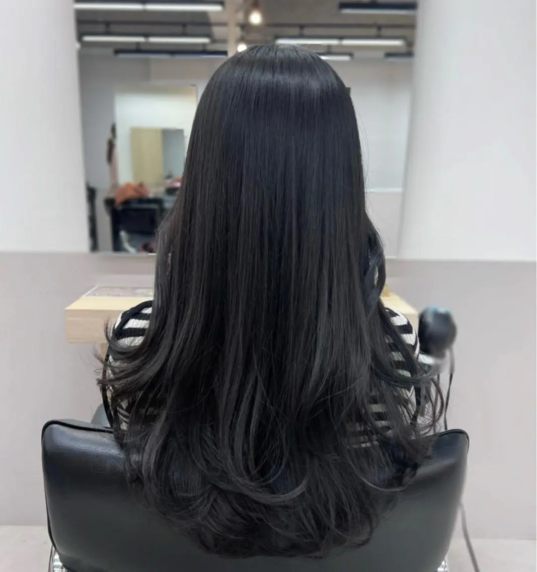 🦢メンテナンス🦢韓ヘア前髪カット+オーガニックカラー+oggiotto Tr(レブリン酸付) (土日祝+500円)の写真