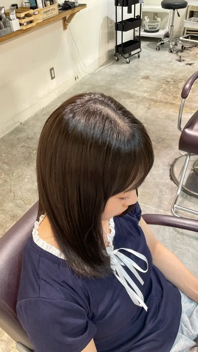 カラー 風音 🍎のヘアスタイル