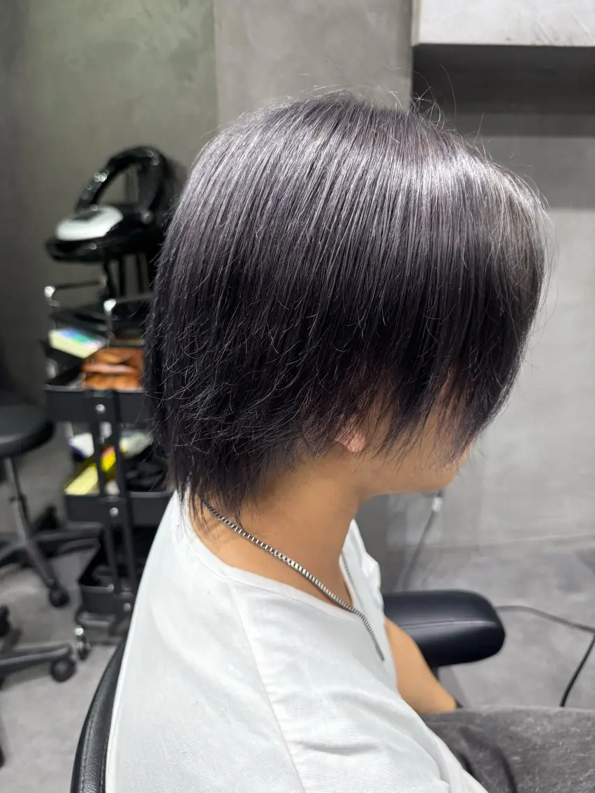 ショート カラー メンズ maco /カラー・縮毛矯正のヘアスタイル