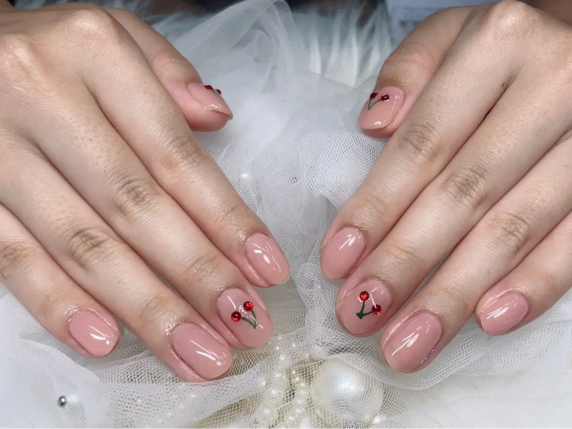 ネイル ワンカラーネイル ハンドネイル my nail plus 野江内代のネイルデザイン
