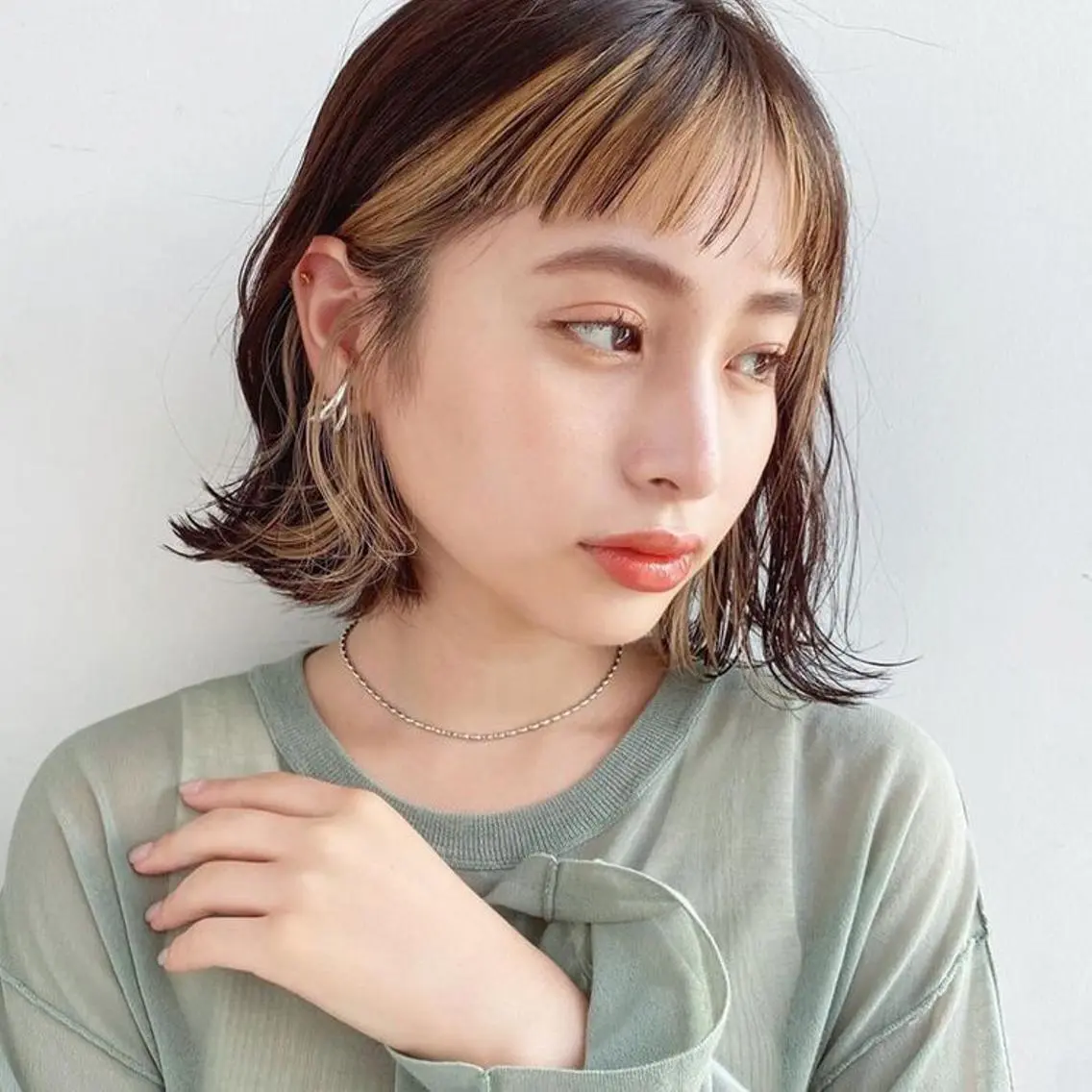 ミディアム 🫧透明感カラー🫧 SHINSEIのヘアスタイル