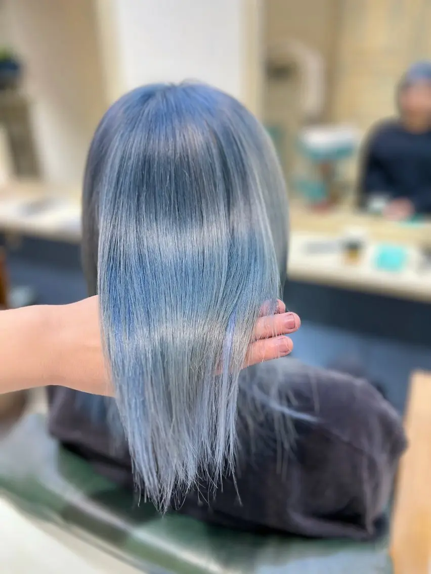 ミディアム カラー たけかわ みずきのヘアスタイル