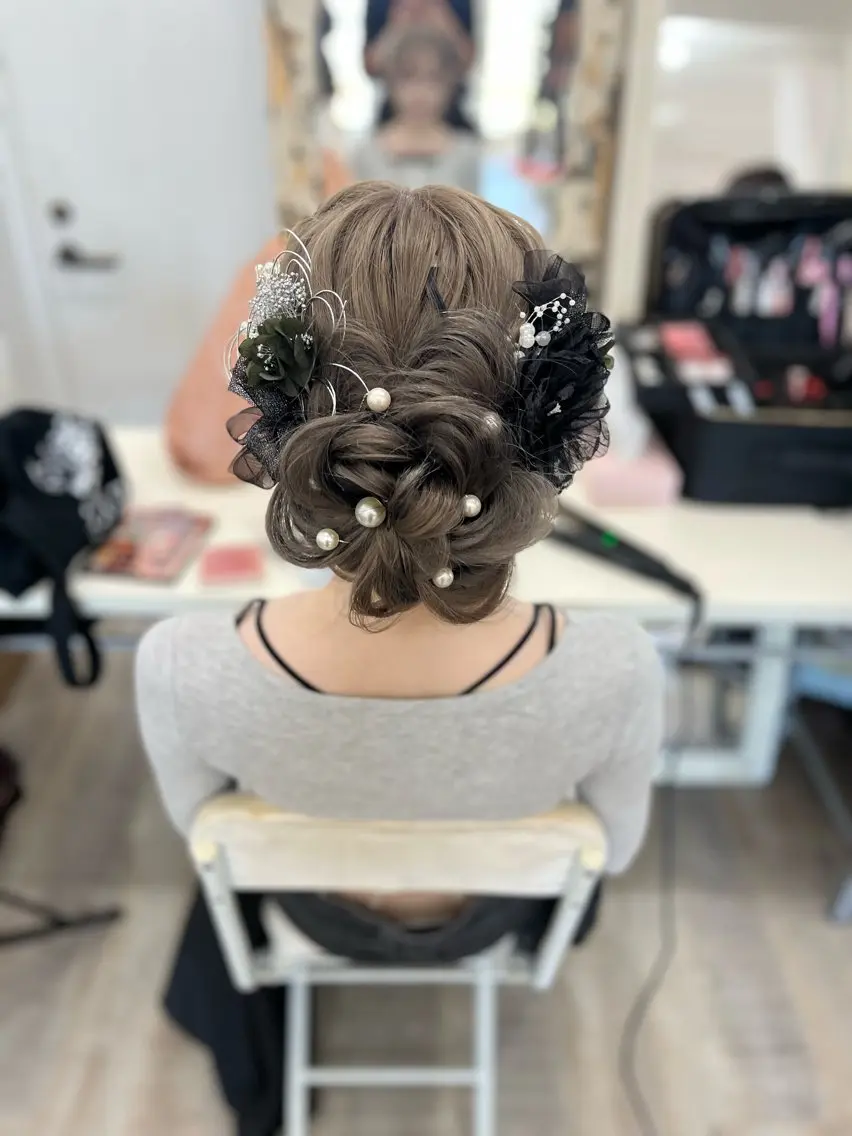 ロング 玉城 里奈のヘアスタイル