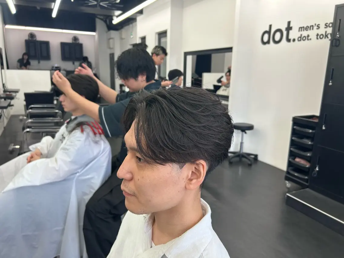 パーマ メンズ カット パーマ 1週間限定メンズパー マ🔥5060~🔥のヘアスタイル