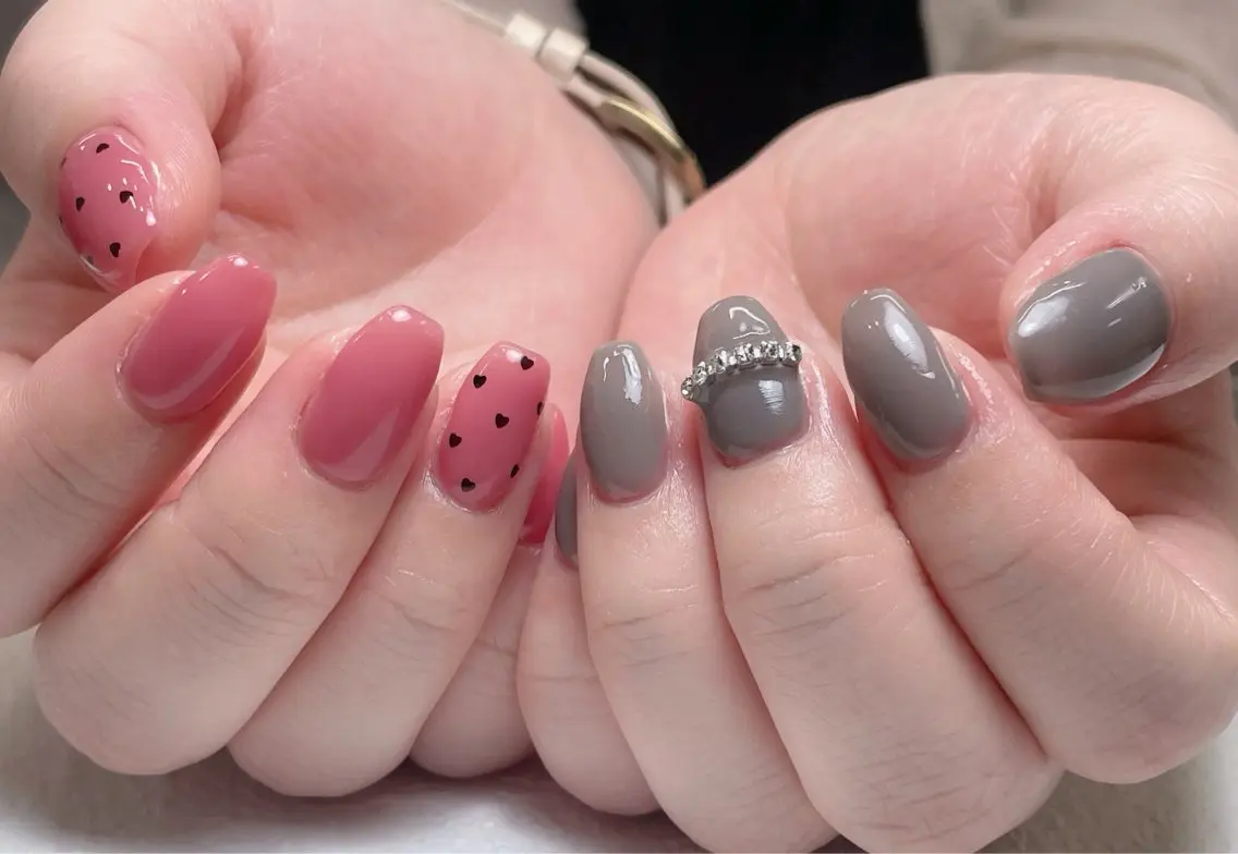 ネイル チークネイル 長さ出し フレンチネイル ジェルネイル 韓国ネイル 中野駅から2分 MEO NAILのネイルデザイン