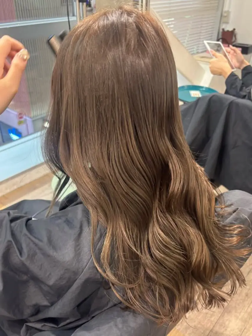 セミロング カラー 🎀kano /デザインカラー🎀のヘアスタイル