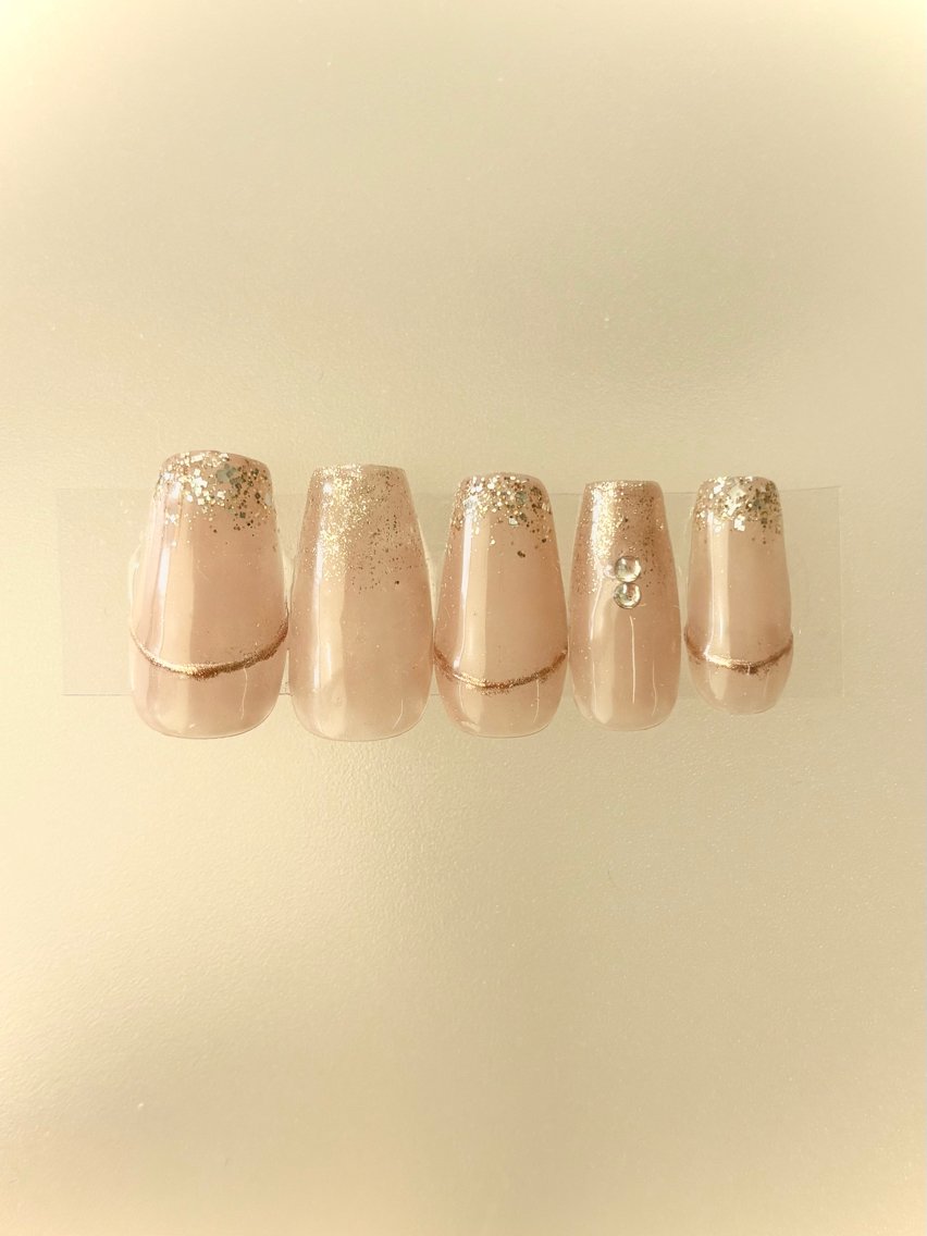 ネイル ニュアンスネイル ハンドネイル Mary nail .narumiのネイルデザイン