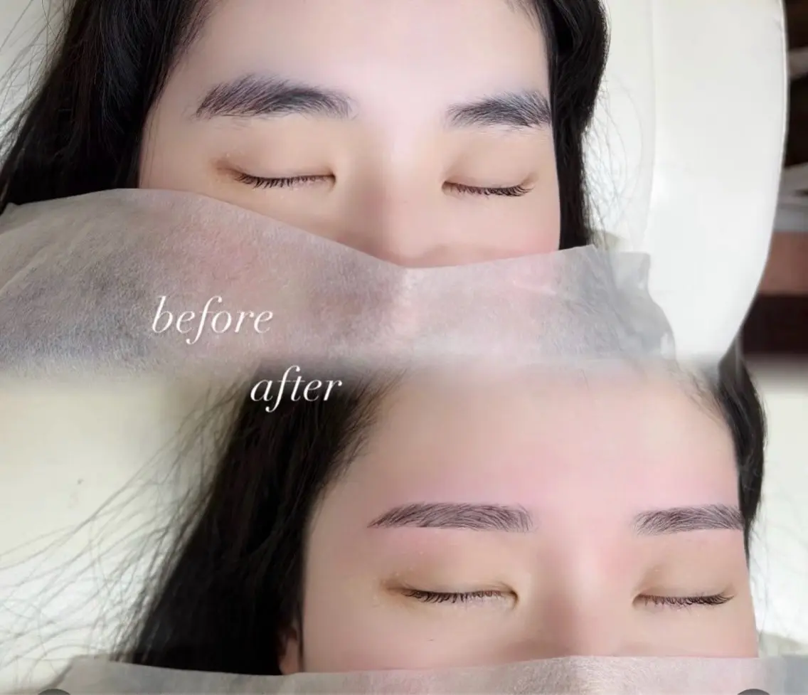 【眉毛】定番🌈美眉アイブロウワックス(ワックス+眉カット+メイク)✨の写真