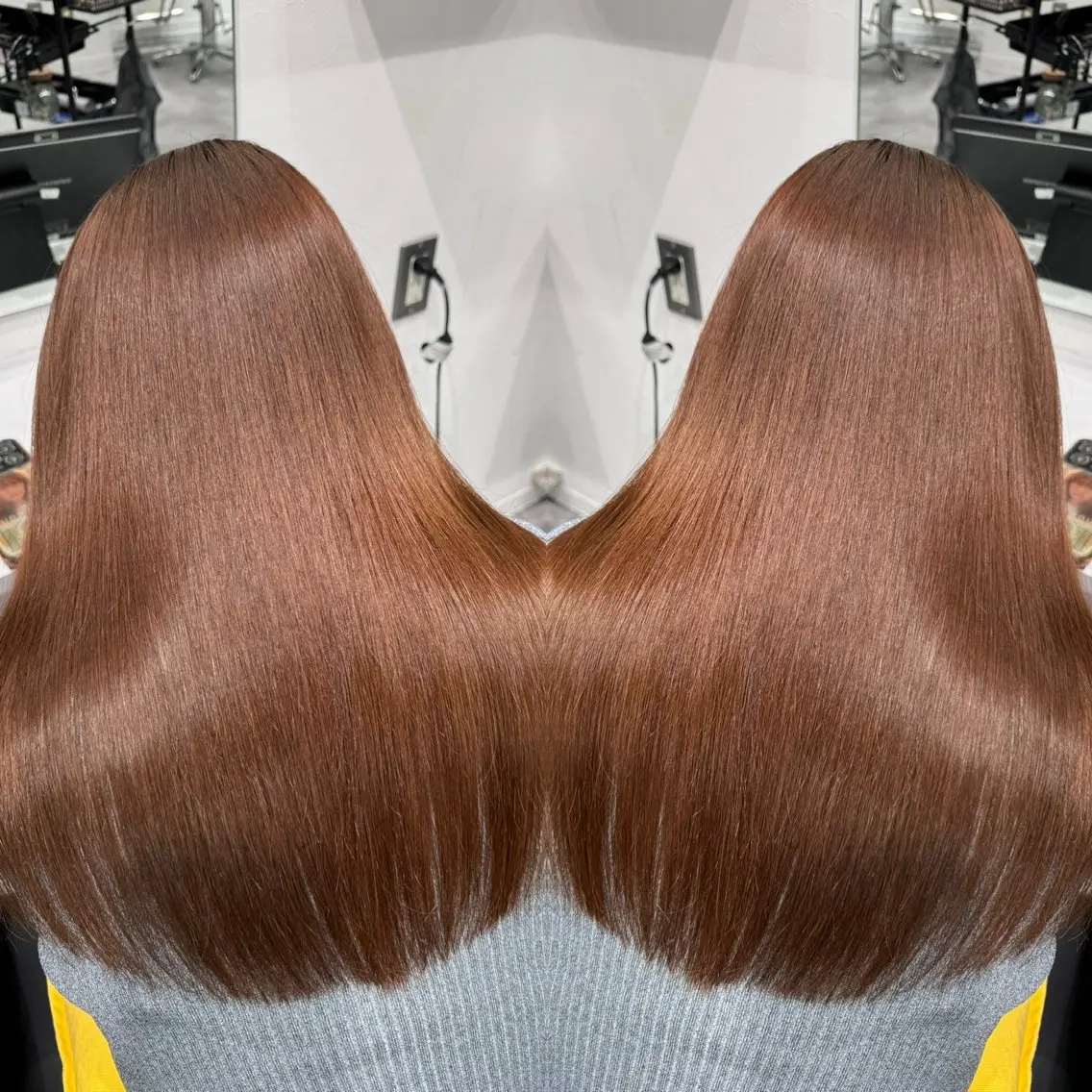 🌟ブリーチ無しダブルカラー🌟➕トリートメントの写真