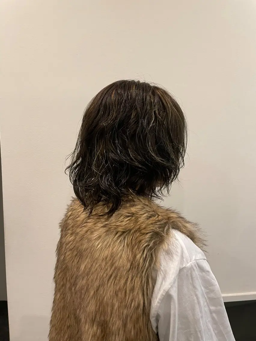 ミディアム カラー こころ🎀/ ボブ、透明感カラーのヘアスタイル