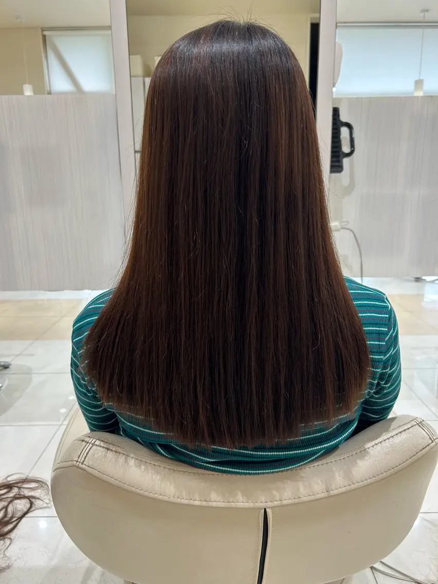 セミロング ラブーケ大垣店 石動のヘアスタイル