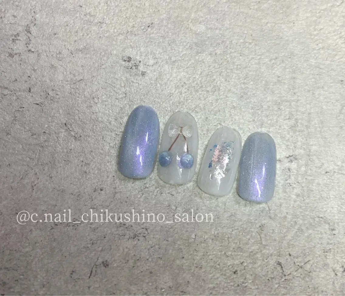 NEW🍒さくらんぼネイル🍒の写真