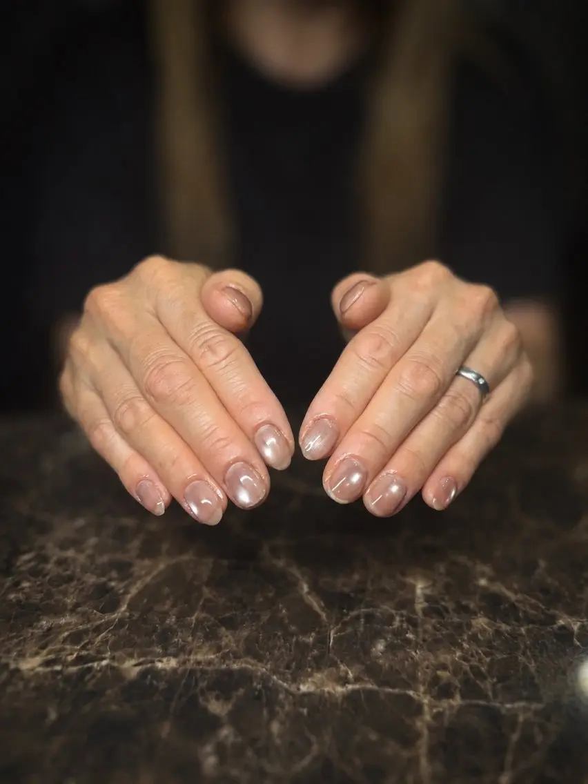 ネイル ビー玉ネイル IROHA NAIL 美優のネイルデザイン