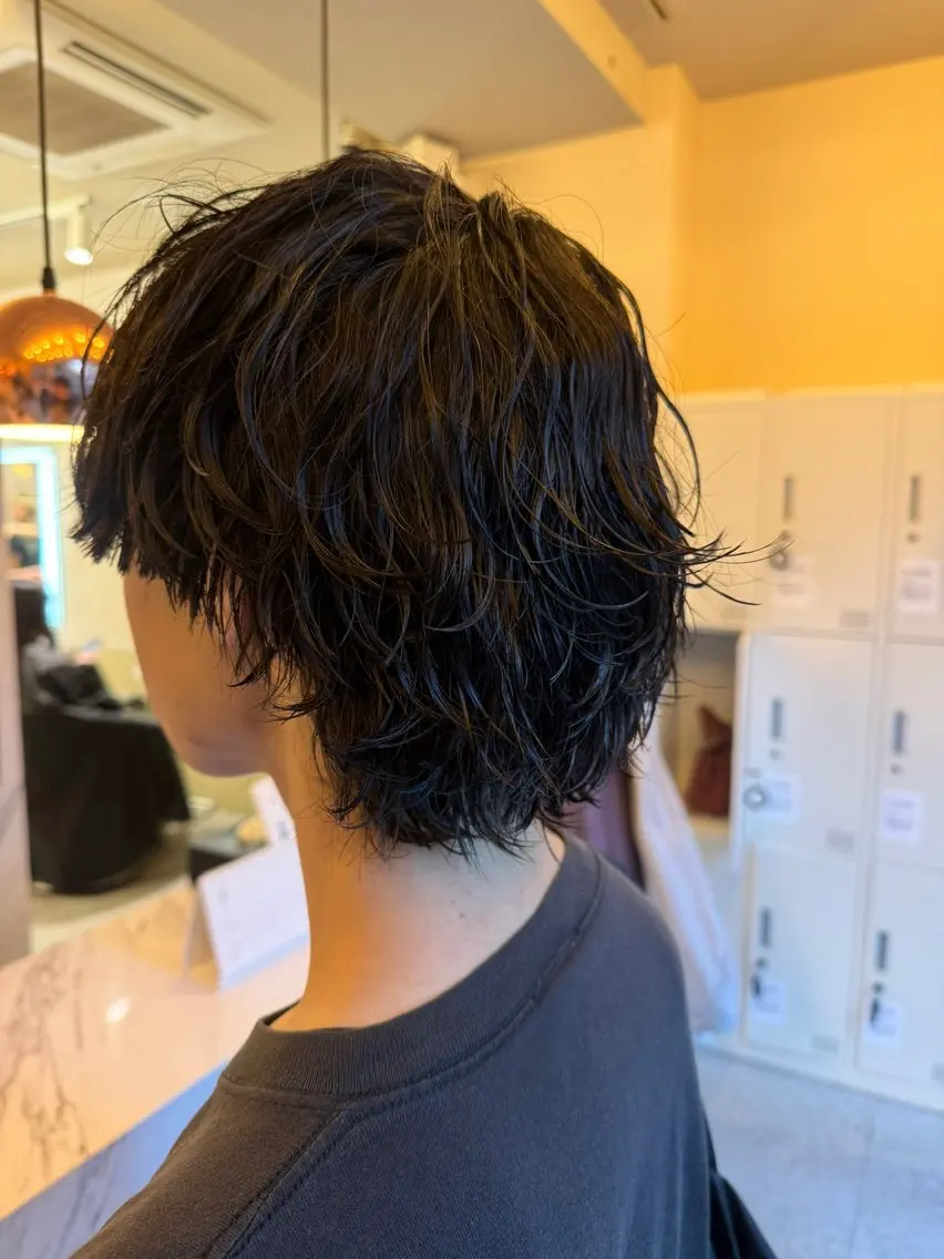 パーマ メンズ 高円寺946 伊畑優希のヘアスタイル