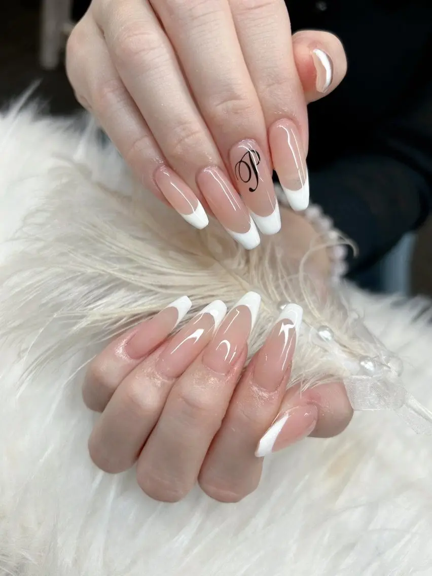 ネイル アートネイル フレンチネイル オフィスネイル シンプルネイル ブライダルネイル Gold Nail 千葉/風香のネイルデザイン