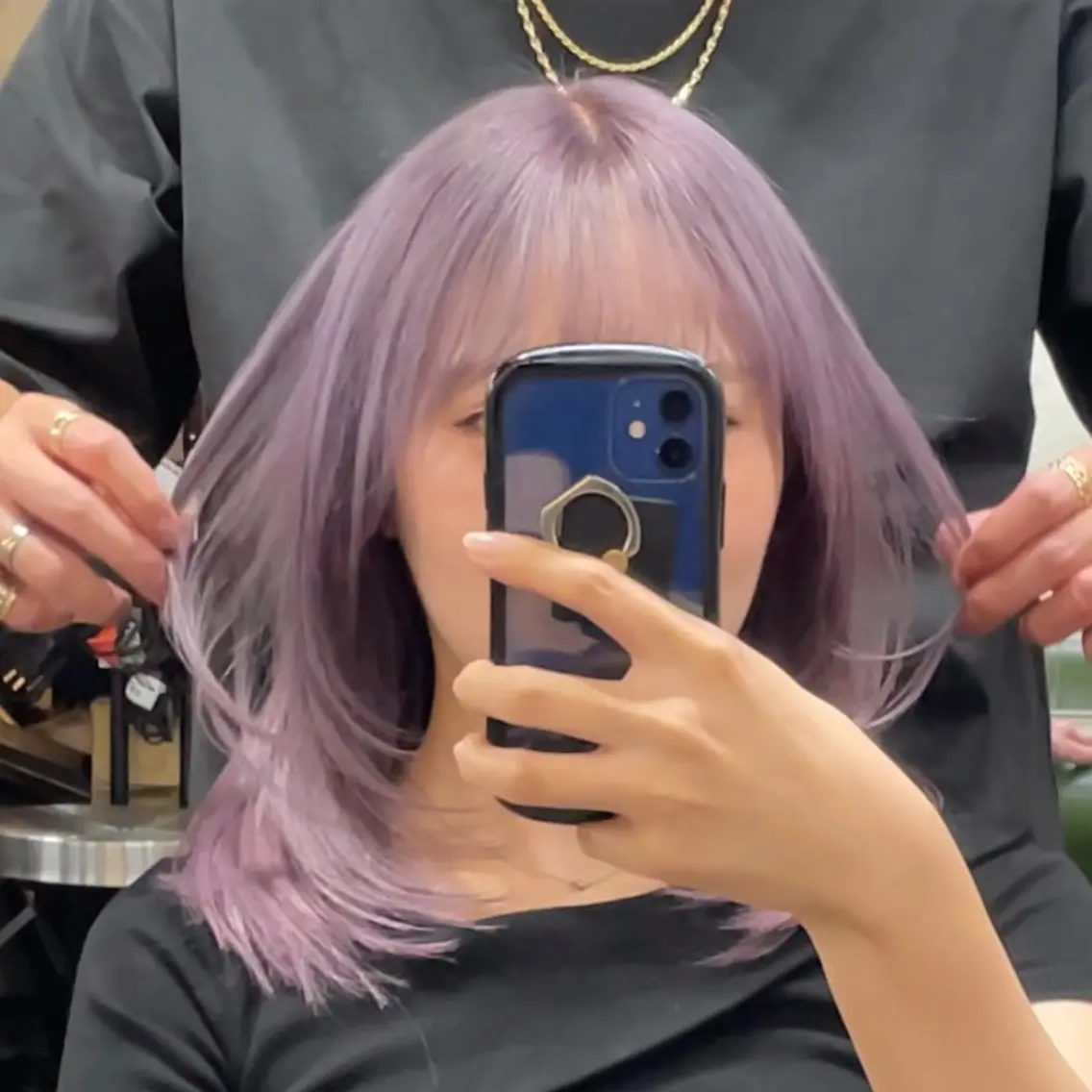 【リクエスト予約限定✨】ブリーチリタッチの方はこちら💁カット+ブリーチリタッチ+髪質改善カラー✨の写真